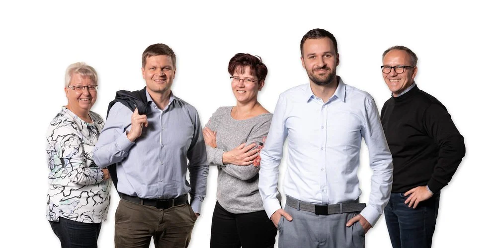 Das Team von Otto Schulz Steuerberatungsgesellschaft im Büro in Potsdam